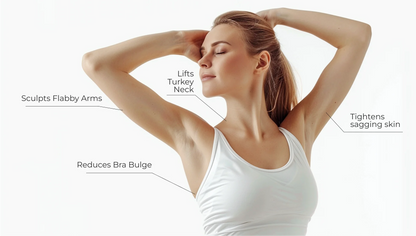 NuVéra VéraLift™ LED Face, Neck & Arm Sculpting Device | Skin Tightening & Lifting Massager